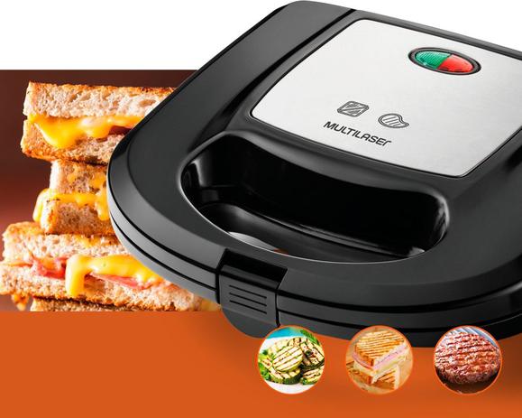 Sanduicheira E Grill Inox Gourmet 750w Multilaser 127v é ruim? Sanduicheira E Grill Inox Gourmet 750w Multilaser 127v é boa?
