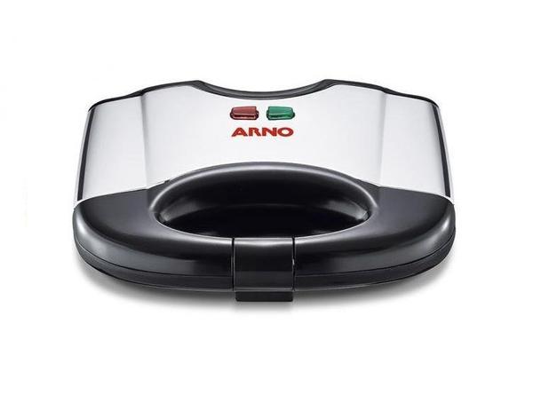 Sanduicheira Elétrica Compacta Grill Aço Inox 220 V Arno