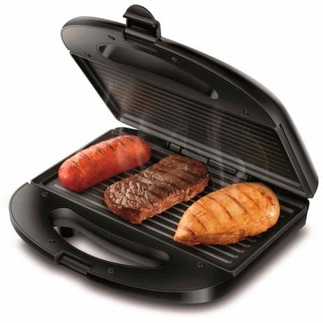 Sanduicheira Grill antiaderente 750 watts Pratic Grill - SN-01 - Mondial Menor preço em Sanduicheira Grill antiaderente 750 watts Pratic Grill - SN-01 - Mondial