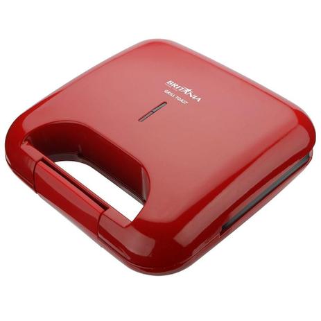 Sanduicheira Grill Britânia Toast BGR01V Vermelha Menor preço em Sanduicheira Grill Britânia Toast BGR01V Vermelha