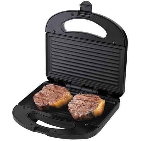 Sanduicheira Grill Fama FGR01PI 700W Antiaderente Preta Menor preço em Sanduicheira Grill Fama FGR01PI 700W Antiaderente Preta