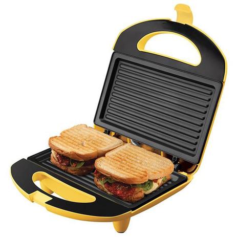 Sanduicheira Mini Grill Cadence SAN234 Amarelo Menor preço em Sanduicheira Mini Grill Cadence SAN234 Amarelo