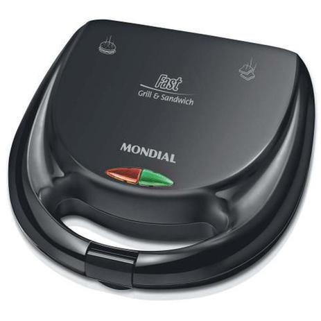 Sanduicheira Mondial Fast Grill e Sandwich S-12 Preto, 750w de Potencia, Chapas Antiaderentes - 127v é boa?