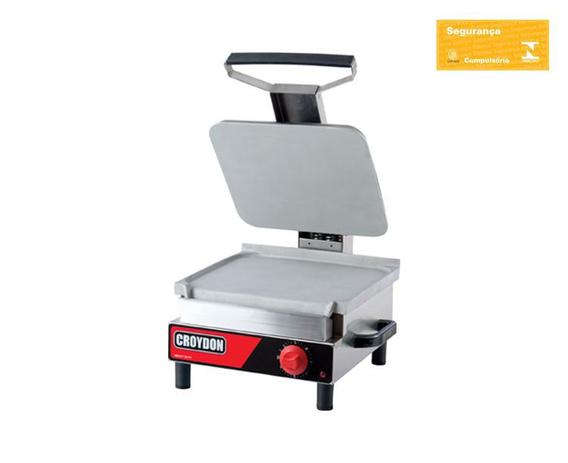 Sanduicheira Simples Chapa Aluminio Lisa Sasl Croydon Menor preço em Sanduicheira Simples Chapa Aluminio Lisa Sasl Croydon