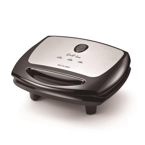 Sanduicheira Super Grill Inox Gourmet Multilaser 220V CE12 Menor preço em Sanduicheira Super Grill Inox Gourmet Multilaser 220V CE12