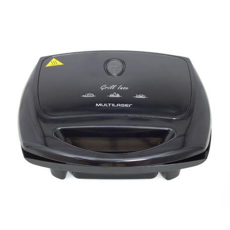Sanduicheira Super Grill Multilaser Inox 1200 W Menor preço em Sanduicheira Super Grill Multilaser Inox 1200 W