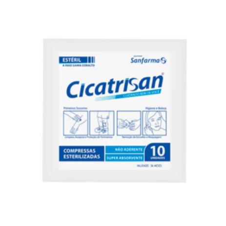 Sanfarma Cicatrisan Compressa Gaze Não Aderente 40x10 Menor preço em Sanfarma Cicatrisan Compressa Gaze Não Aderente 40x10