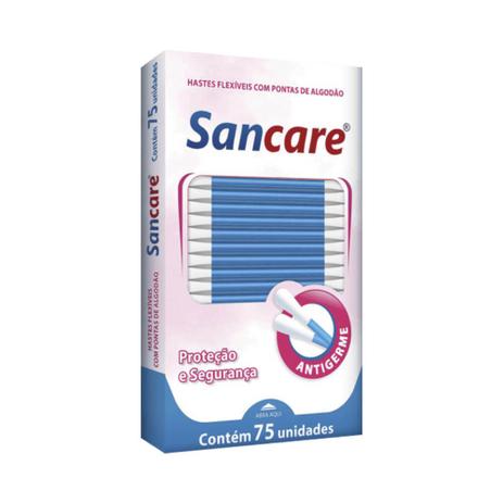 Sanfarma Sancare Hastes Flexíveis C/75 Menor preço em Sanfarma Sancare Hastes Flexíveis C/75