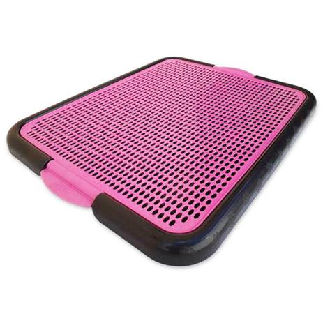 Sanitário Canino Xixi Pet Luxo Rosa - RB pet Menor preço em Sanitário Canino Xixi Pet Luxo Rosa - RB pet
