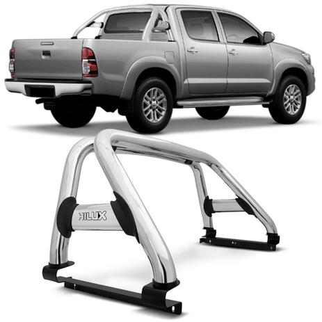 Santo Antônio Duplo Toyota Hilux Cabine Simples ou Dupla 2005 a 2015 Cromado Sem Grade - Vf Menor preço em Santo Antônio Duplo Toyota Hilux Cabine Simples ou Dupla 2005 a 2015 Cromado Sem Grade - Vf