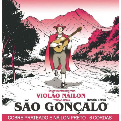 São Gonçalo - Encordoamento Para Violão Nylon Preto IZ0154 Menor preço em São Gonçalo - Encordoamento Para Violão Nylon Preto IZ0154