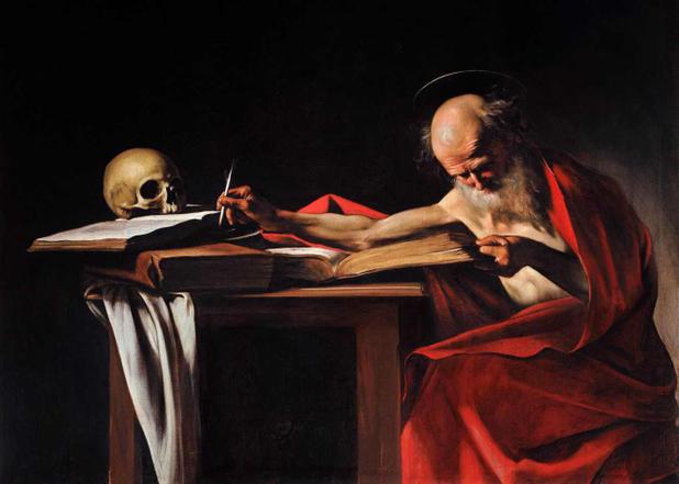 São Jerônimo que Escreve - Caravaggio - Tela 30x42 Para Quadro - Santhatela é ruim? São Jerônimo que Escreve - Caravaggio - Tela 30x42 Para Quadro - Santhatela é boa?