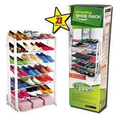Sapateira 42 sapatos desmontavel com 7 prateleiras estante vertical organizador de tenis e sapatos g - Faça resolva Menor preço em Sapateira 42 sapatos desmontavel com 7 prateleiras estante vertical organizador de tenis e sapatos g - Faça resolva