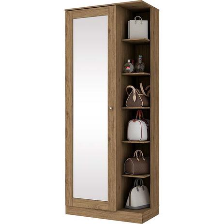 Sapateira com 1 Porta e 11 Prateleiras Duetto - Henn Menor preço em Sapateira com 1 Porta e 11 Prateleiras Duetto - Henn