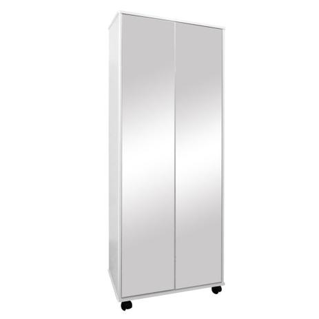 Sapateira Com Espelho Jinn 2 PT Branco - Santos Dumont Menor preço em Sapateira Com Espelho Jinn 2 PT Branco - Santos Dumont