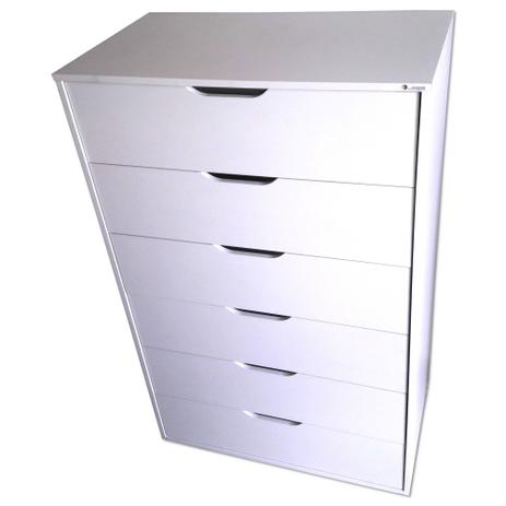 Sapateira gaveteiro cômoda 800/6 cava decoração 100 % mdf móveis mariano Menor preço em Sapateira gaveteiro cômoda 800/6 cava decoração 100 % mdf móveis mariano