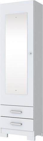 Sapateira Leon 1 Porta Espelho Henn Branco Menor preço em Sapateira Leon 1 Porta Espelho Henn Branco