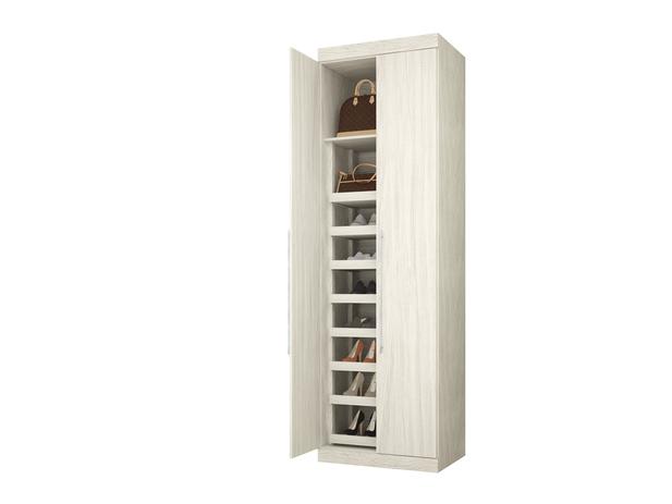 Sapateira Virtual 2 Portas sem Espelho 2.35 cm 7 Gavetas Rovere Madeirado-40670 - Robel Menor preço em Sapateira Virtual 2 Portas sem Espelho 2.35 cm 7 Gavetas Rovere Madeirado-40670 - Robel