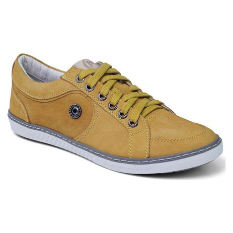 sapatenis amarelo masculino