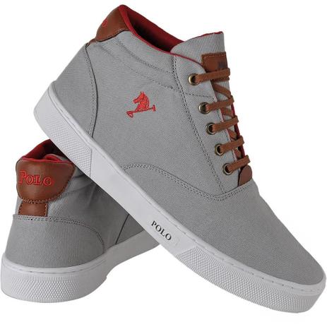 sapatênis botinha masculino polo joy