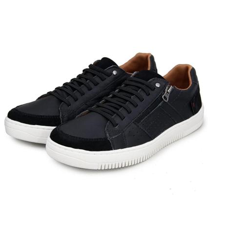 sapatenis masculino com ziper lateral