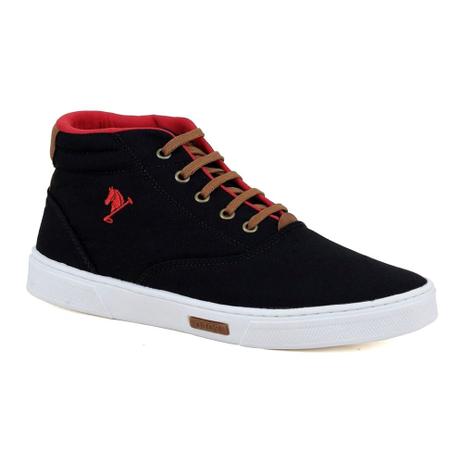 sapatênis botinha masculino polo joy