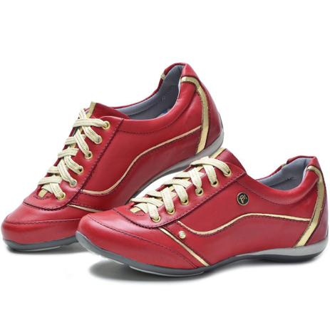 sapatênis feminino vermelho