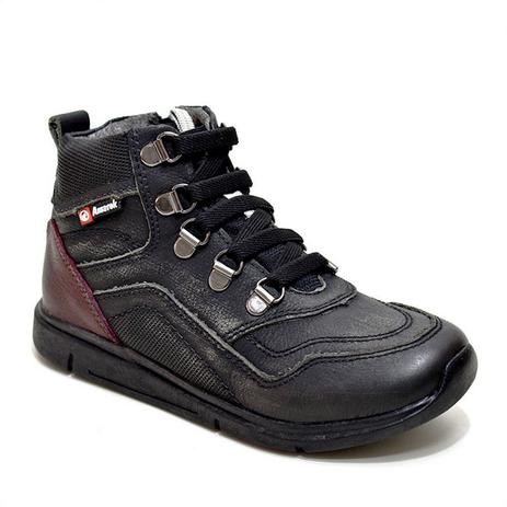 Sapatenis Casual Infantil Amarok Boston 3712i-3 Cor Preto - Calçados amarok Menor preço em Sapatenis Casual Infantil Amarok Boston 3712i-3 Cor Preto - Calçados amarok
