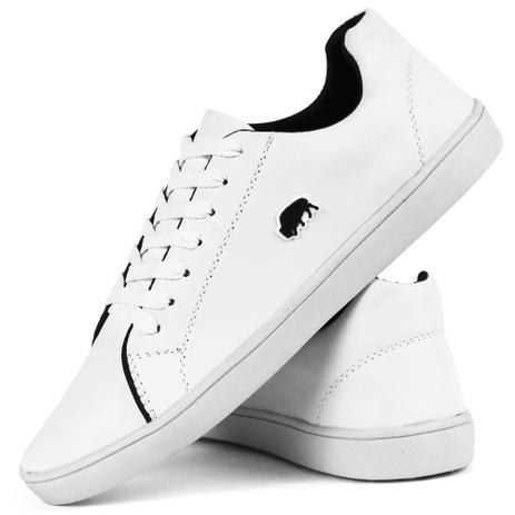 Sapatênis Casual Masculino Branco Estiloso - Sw Shoes - Sapatênis Masculino  - Magazine Luiza