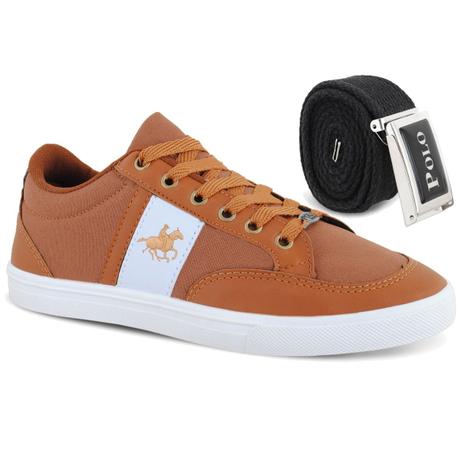 sapatenis caramelo masculino