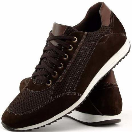 Sapatenis Casual Masculino Couro Confortável Jogger Jogging - Franboots Menor preço em Sapatenis Casual Masculino Couro Confortável Jogger Jogging - Franboots