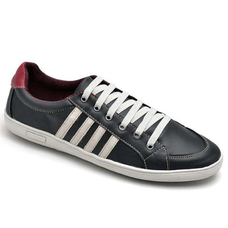 sapatenis masculino preto e branco