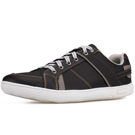 tenis casual masculino marrom