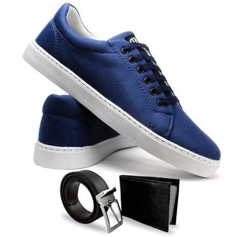 Sapatênis Casual Masculino MP + Cinto e Carteira - MP Moda Masculina -  Sapatênis Masculino - Magazine Luiza