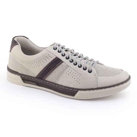 Sapatênis Couro Democrata 151115 Masculino Linha Denim - Sapatênis  Masculino - Magazine Luiza