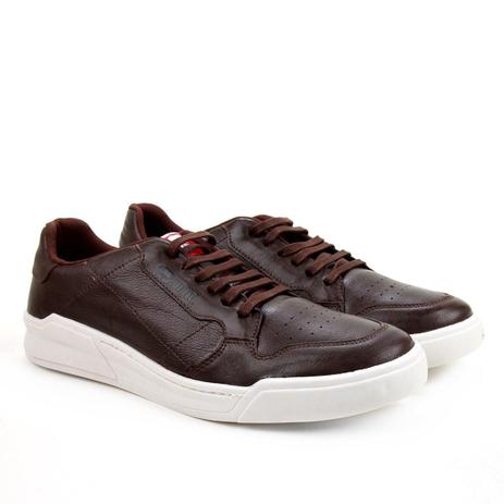 tênis couro walkabout new sound masculino