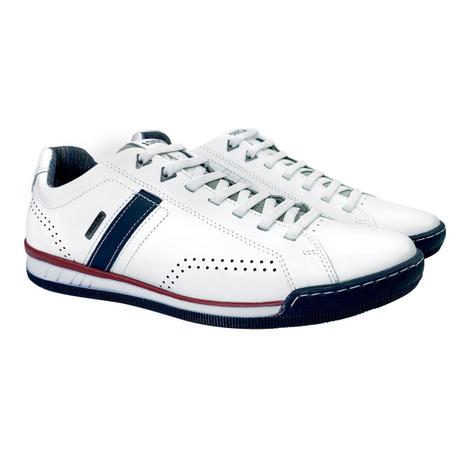 Sapatênis Couro Pegada Masculino - Sapatênis Masculino - Magazine Luiza