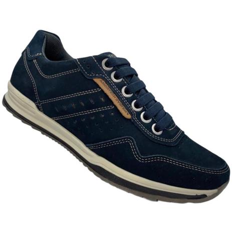Sapatênis Couro Pegada Masculino - Sapatênis Masculino - Magazine Luiza