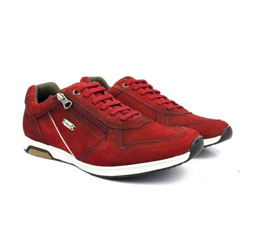 sapatênis vermelho masculino