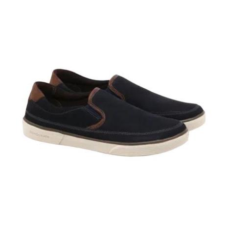 sapatênis couro democrata sider hit masculino