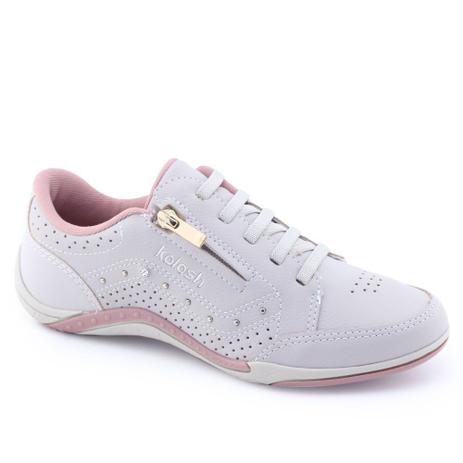 Sapatênis Feminino Kolosh C1299 Zíper Lateral e Micro Furos - Sapatênis  Feminino - Magazine Luiza