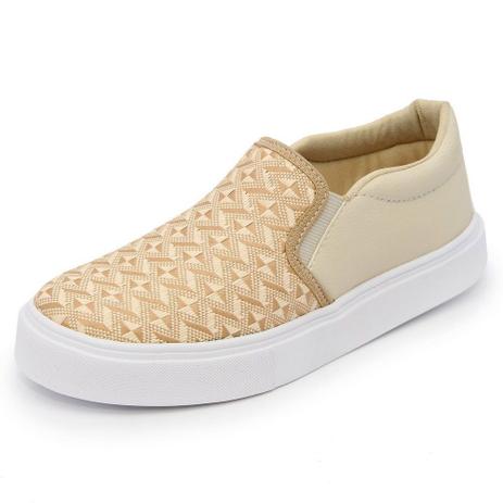 Sapatênis Feminino Top Franca Shoes Iate Bege - Sapatênis Feminino - Magazine Luiza