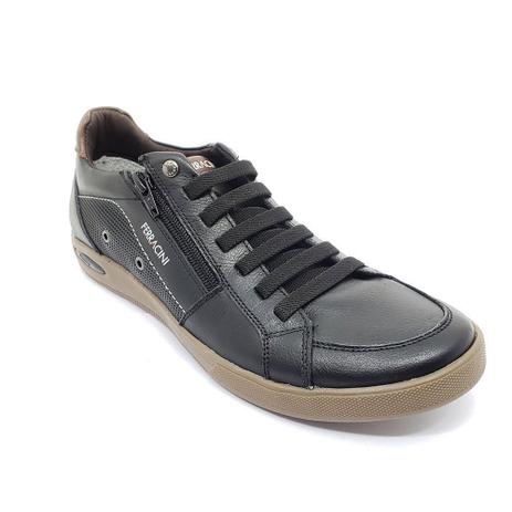 Sapatênis Ferracini Blady Preto - Sapatênis Masculino - Magazine Luiza