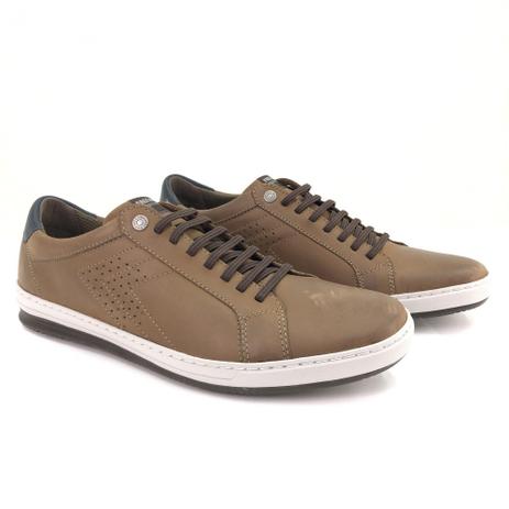 Sapatenis freeway ship couro havana masculino - Sapatênis Masculino - Magazine Luiza