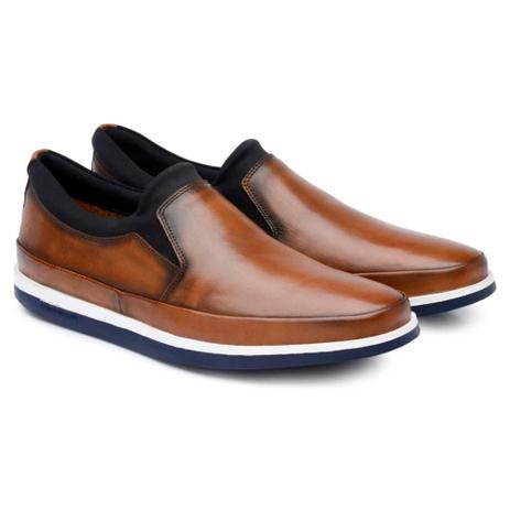 Sapatênis Jacometti Couro Masculino Liso Urbano Conforto - Sapatênis  Masculino - Magazine Luiza