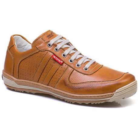 sapatenis masculino couro marrom