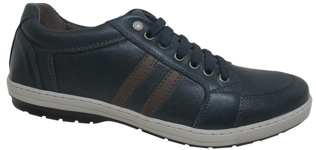 Sapatênis Masculino Confortável Freeway Keeper Couro - Sapatênis Masculino  - Magazine Luiza