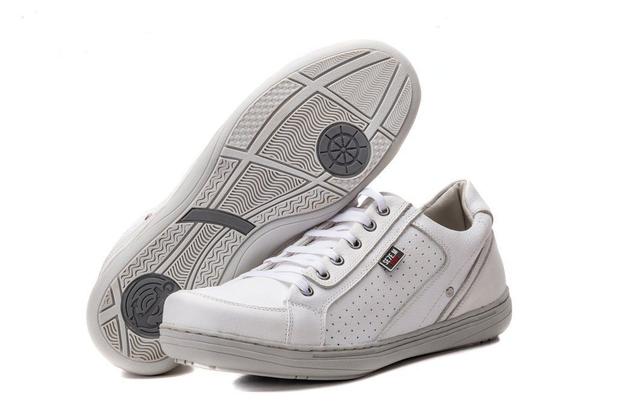Sapatênis Masculino Couro Branco Confortável 7M - Jersey - 7mboots -  Sapatênis Masculino - Magazine Luiza