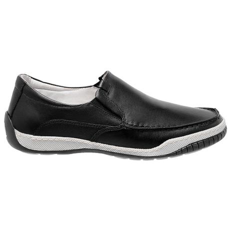 Sapatenis Masculino Couro Preto 6000 - Sapato de Franca - Sapatênis  Masculino - Magazine Luiza