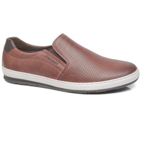 Tênis Masculino Sem Cadarço West Coast Casual 203401 Cinza | Zariff